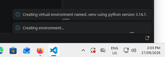 Creating a Virtual Environment